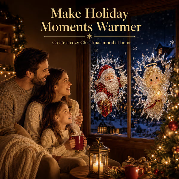 🔥 Last Day: 50% OFF! 🎄 2026 Christmas Window Decals ❄️🎅