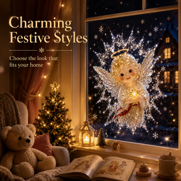 🔥 Last Day: 50% OFF! 🎄 2026 Christmas Window Decals ❄️🎅