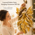 🧚‍♀️✨ Premium Fairy Patchwork DIY Kit – Create a Magical Floral Fairy Wall Art Masterpiece 🌸🧵