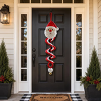 🔥 LAST DAY 49% OFF ☃️ Crochet Snowman Spiral Ornament DIY Kit – Beginner-Friendly Christmas Craft Set 🧶🎄