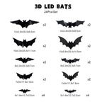🔥 LAST DAY 50% OFF – 🦇 Halloween LED Bat Night Light | Create a Spooky Glow at Home