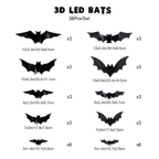 🔥 LAST DAY 50% OFF – 🦇 Halloween LED Bat Night Light | Create a Spooky Glow at Home