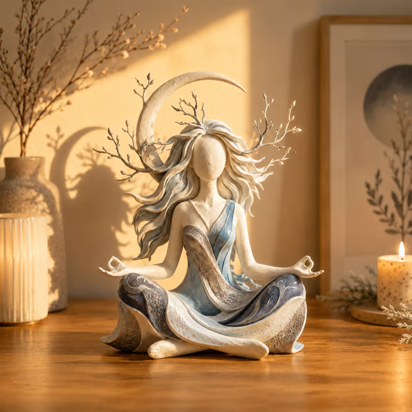 🔥 LAST DAY 49% OFF – 🌙 Find Peace Within | Serenity Growth™ Figurine 🧘