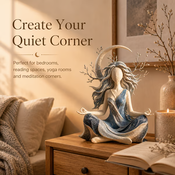 🔥 LAST DAY 49% OFF – 🌙 Find Peace Within | Serenity Growth™ Figurine 🧘