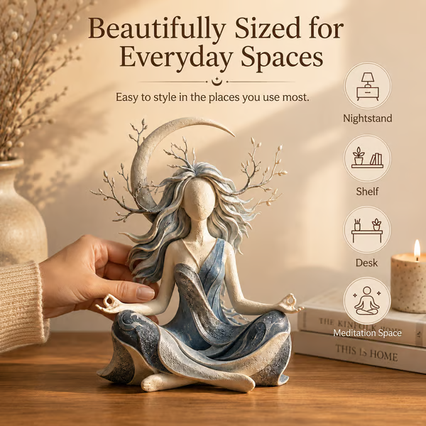 🔥 LAST DAY 49% OFF – 🌙 Find Peace Within | Serenity Growth™ Figurine 🧘