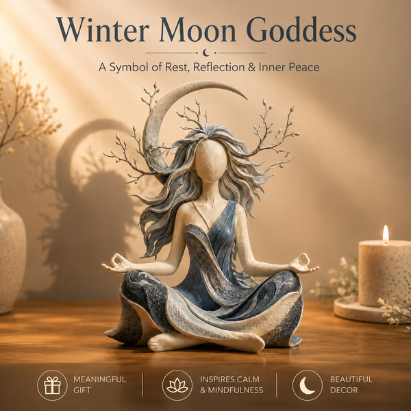 🔥 LAST DAY 49% OFF – 🌙 Find Peace Within | Serenity Growth™ Figurine 🧘