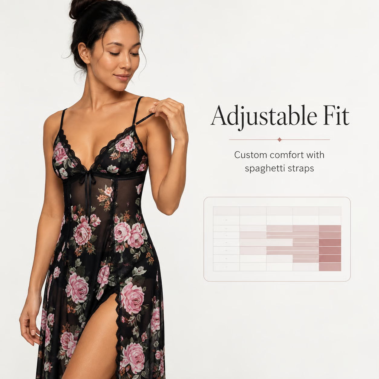 🌹 49% OFF Ends Today! Sheer Floral Rose Maxi Dress | Buy 2, Free Shipping