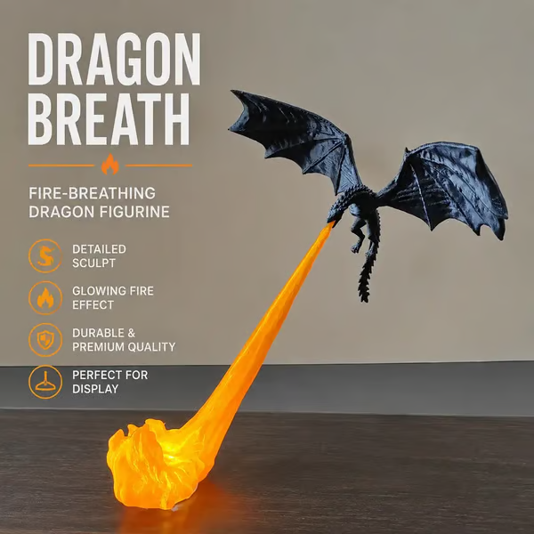 🔥 Last Day 60% OFF 🔥 Dragon’s Flame Book Nook | Bring a Fantasy World to Your Bookshelf 🐉✨