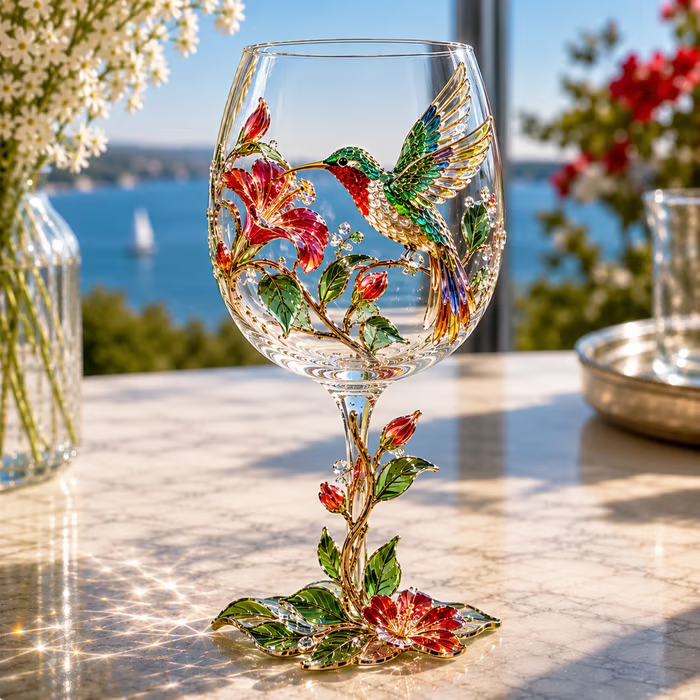 🎅 2026 Christmas Gift – 50% OFF 🎁 | 🐦 3D Bird Wine Glass Collection