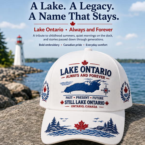 🔥 LAST DAY 50% OFF – 🍁 Lake Ontario · A Story Worth Wearing