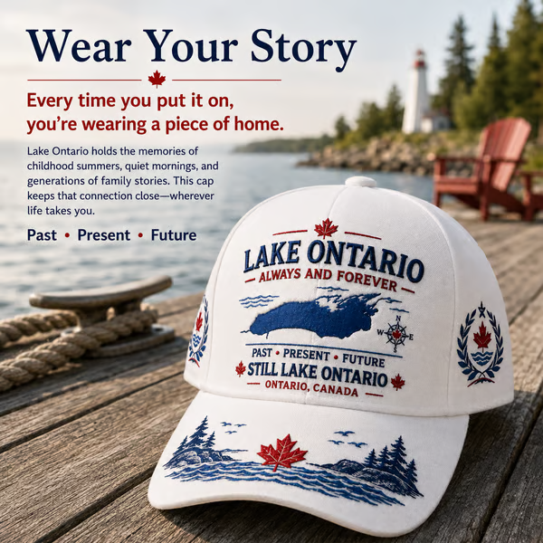 🔥 LAST DAY 50% OFF – 🍁 Lake Ontario · A Story Worth Wearing