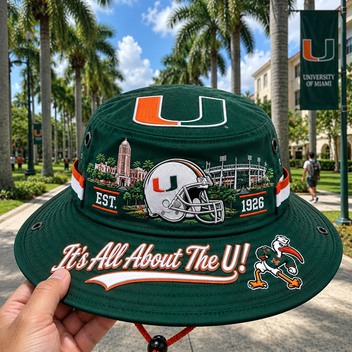 🇺🇸 LAST DAY: 49% OFF 🙌 It’s All About the U! 🏈 Boonie Hat