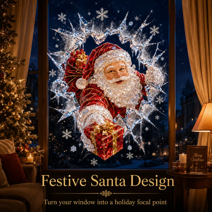 🔥 Last Day: 50% OFF! 🎄 2026 Christmas Window Decals ❄️🎅