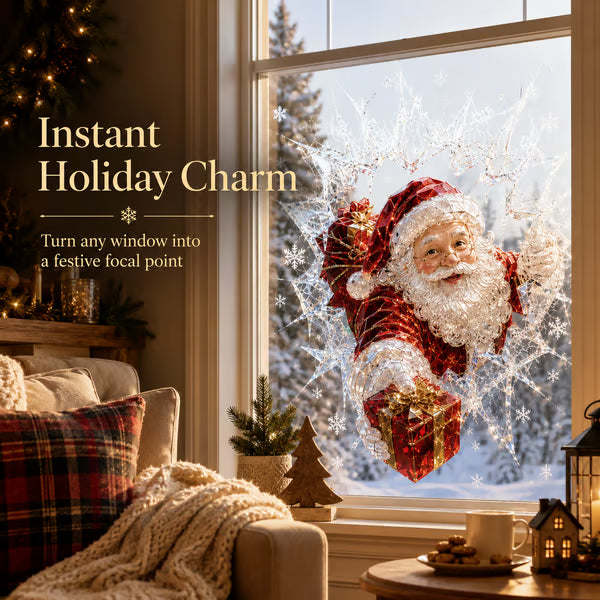 🔥 Last Day: 50% OFF! 🎄 2026 Christmas Window Decals ❄️🎅