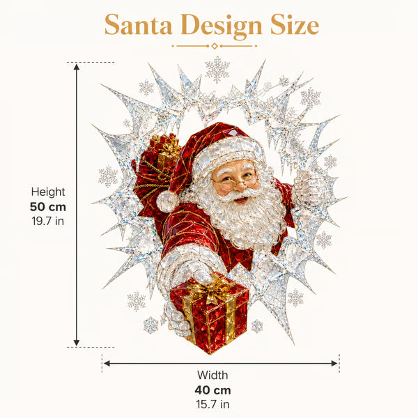 🔥 Last Day: 50% OFF! 🎄 2026 Christmas Window Decals ❄️🎅