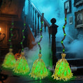 🔥 LAST DAY 49% OFF – 🎃🧹 Floating Witch’s Broom | Spooky Moving Halloween Decor
